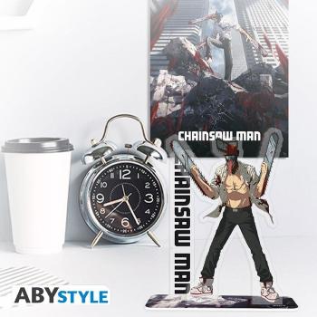 Denji hat sich gerade zum Kettensägemann entwickelt und ist bereit, einen Teufel auf diesem Acryl® Kettensägemann von ABYstyle zu schneiden!